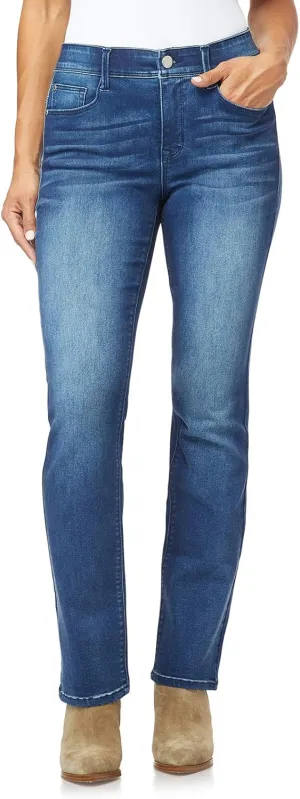 Angels Forever Young 360 Sculpt Bootcut Jeans For Women Figure Enhancing Stretch Denim