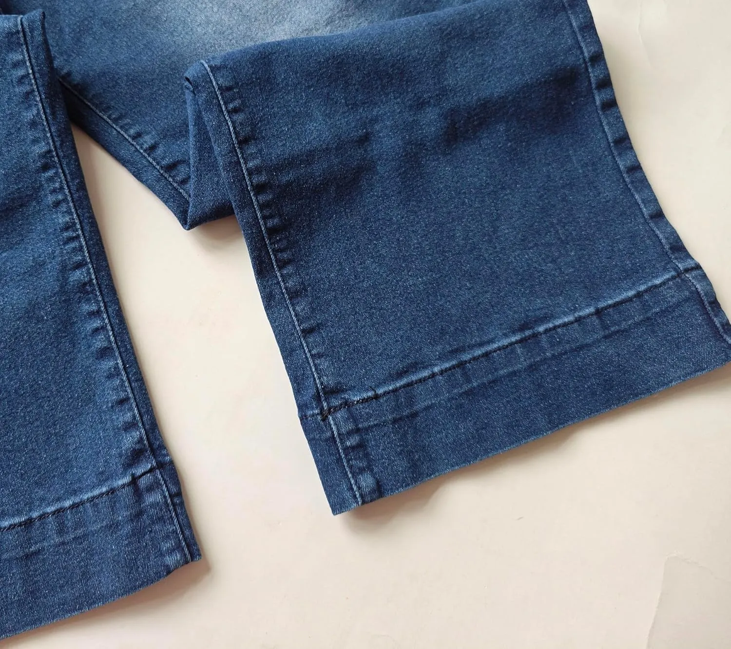 Atditama Wide Leg Jeans for Women Stretch High Waisted Straight Leg Denim Pants Boyfriend Mom Jeans