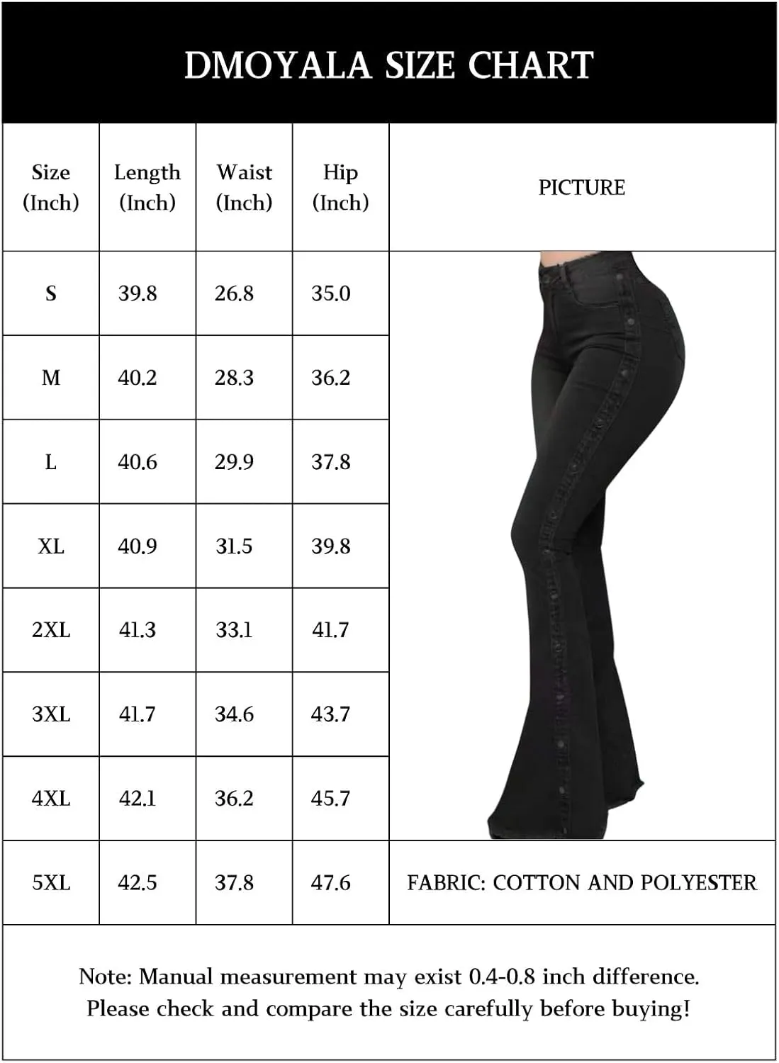Bell Bottom Jeans for Women High Waisted Stretch Flared Jeans Flare Boyfriend Jeans Denim Flare Pants with Pockets