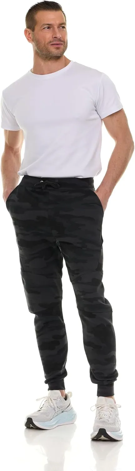 BILLIONHATS 6 Pack of Wholesale Mens Jogger Sweatpants, Homeless Shelter Donation Case, Comfy Bulk Joggers for Men