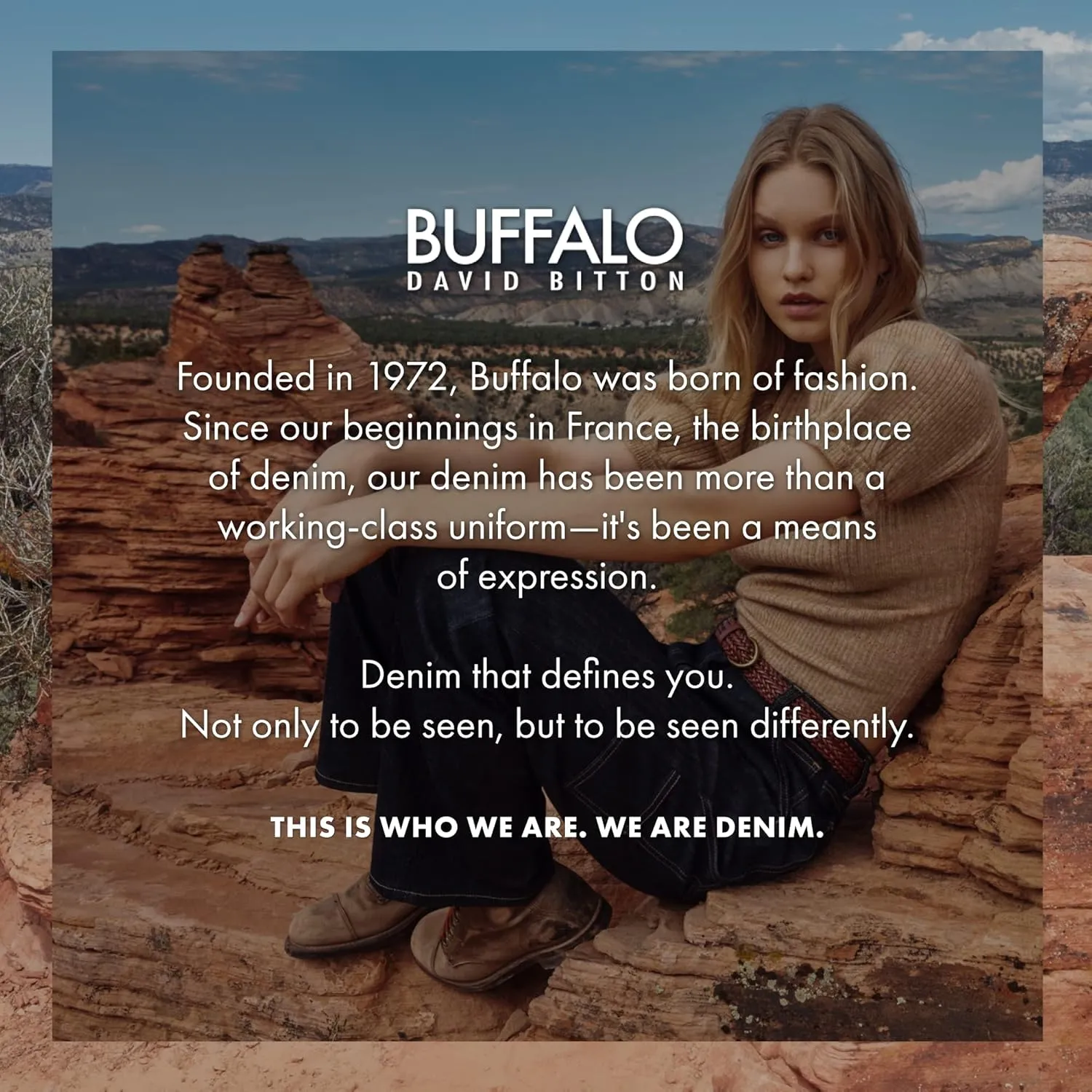 Buffalo David Bitton Women's Margot Mom Jeans