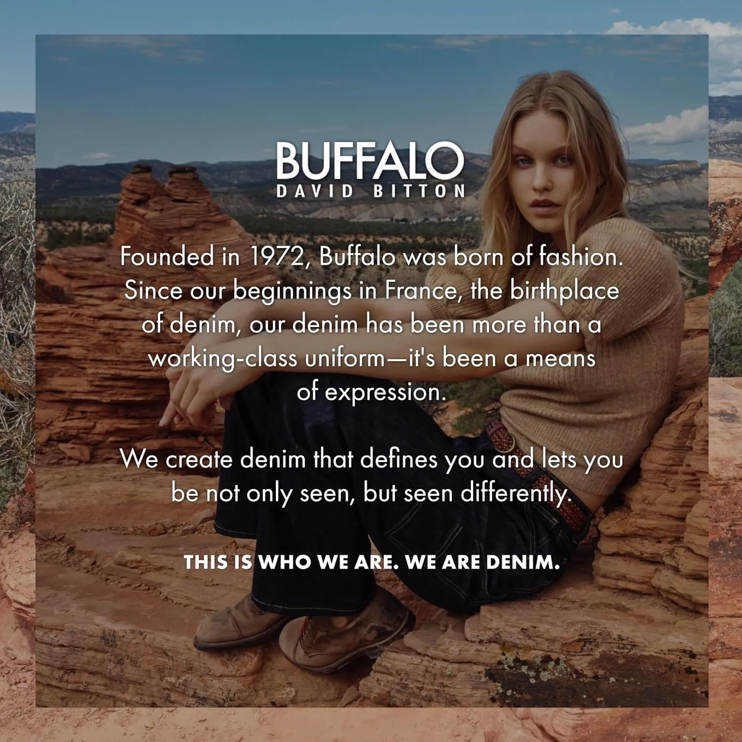 Buffalo David Bitton Women's Margot Mom Jeans