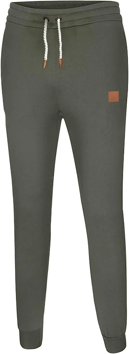 Cargo Pants for Men Big and Tall Elastic Waist Jogger Sports Pants Drawstring Sports Trousers Mens Cargo Pants Jogger