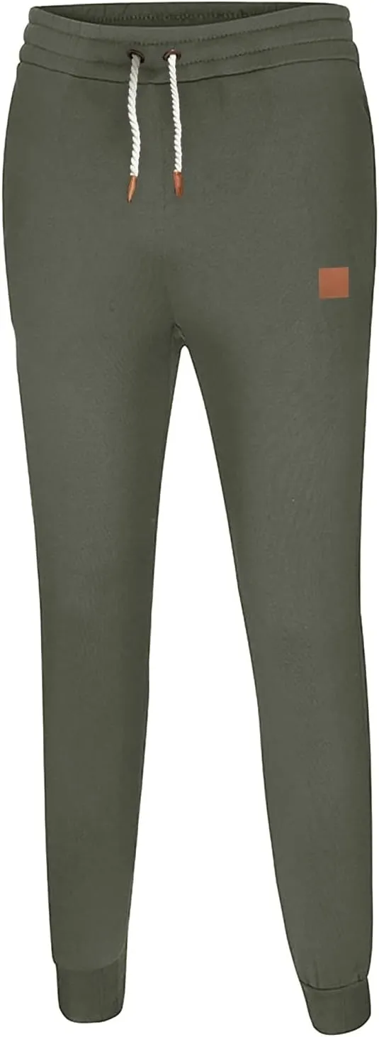 Cargo Pants for Men Big and Tall Elastic Waist Jogger Sports Pants Drawstring Sports Trousers Mens Cargo Pants Jogger