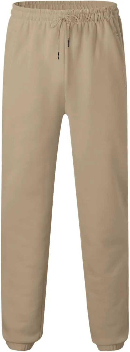 Cargo Pants for Men Relaxed Fit Army Cargo Pants Sports Mens Premium Slim Fleece Pants Zipper Pockets Athletic Jogger