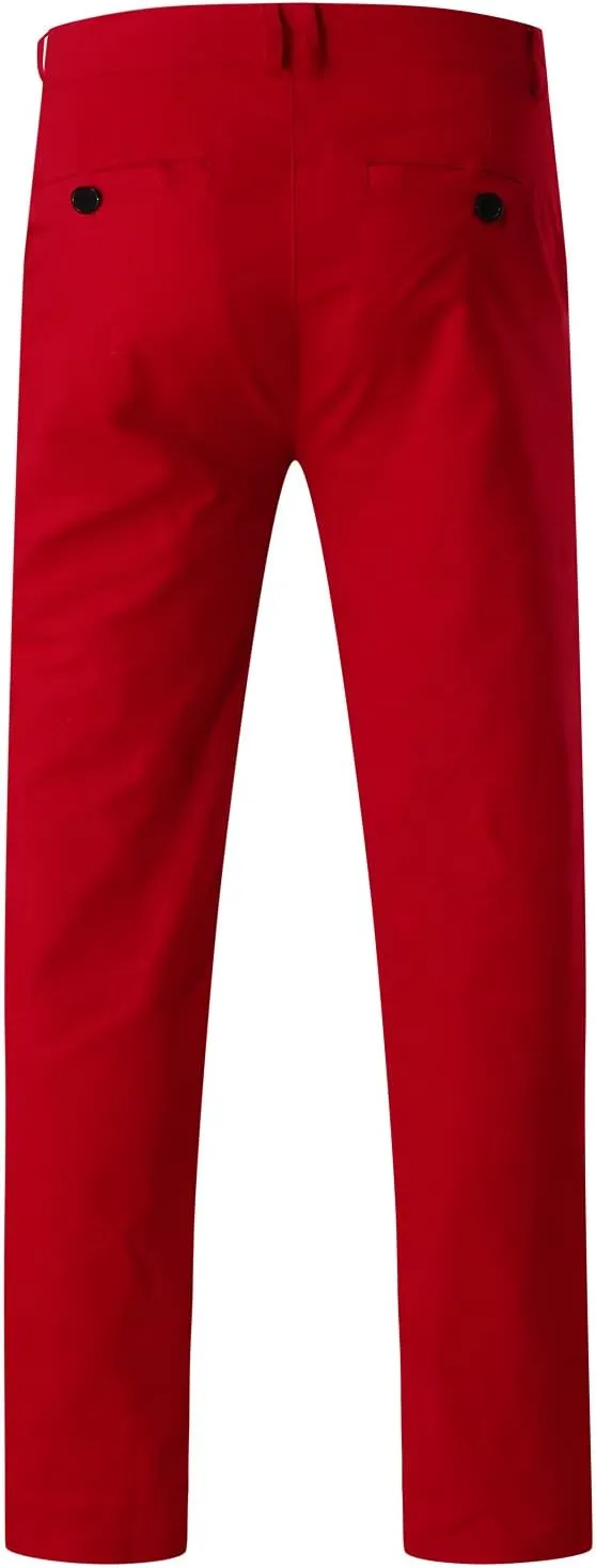 Cargo Pants for Men Relaxed Fit Casual Joggers Pants Cotton Drawstring Chino Workout Sweatpants Casual Long Trousers