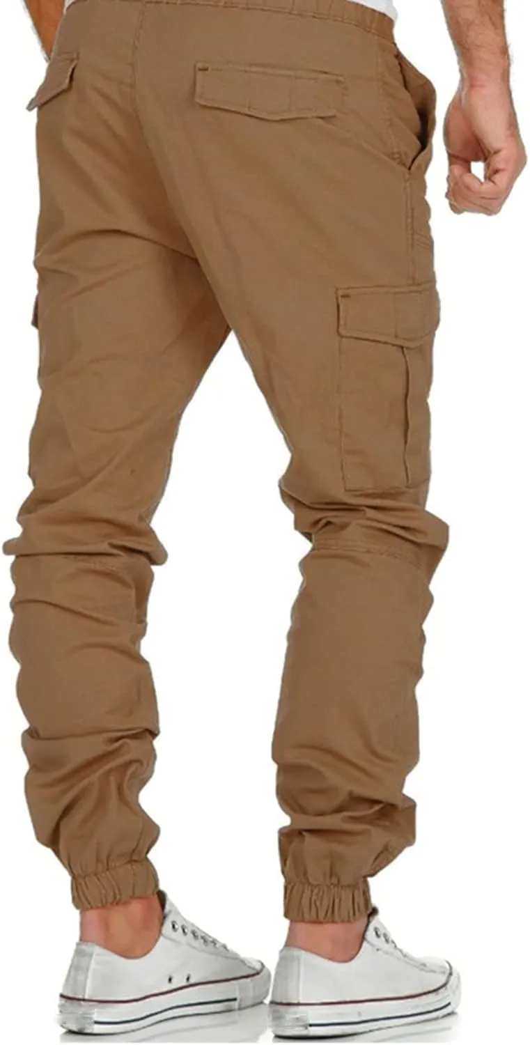 Cargo Pants for Men Relaxed Fit Mens Cargo Pants Joggers Running Sports Sweatpants Slim Fit Fashion Men's Pants Sweat