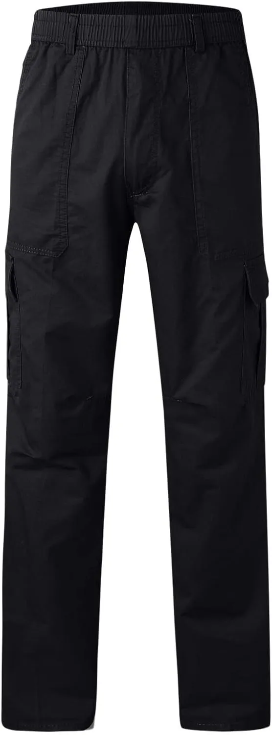 Cargo Pants for Men Relaxed Fit Open Bottom Workout Joggers Pants for Sports Jogging Training Gym Running Mens Autumn