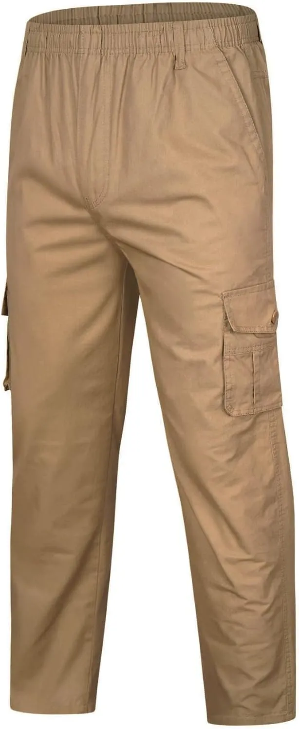 Cargo Sweatpants for Men Mens Lounge Pants Cargo Sweatpants Drawstring Loose Fit Sweatpants for Men with Pockets Mens