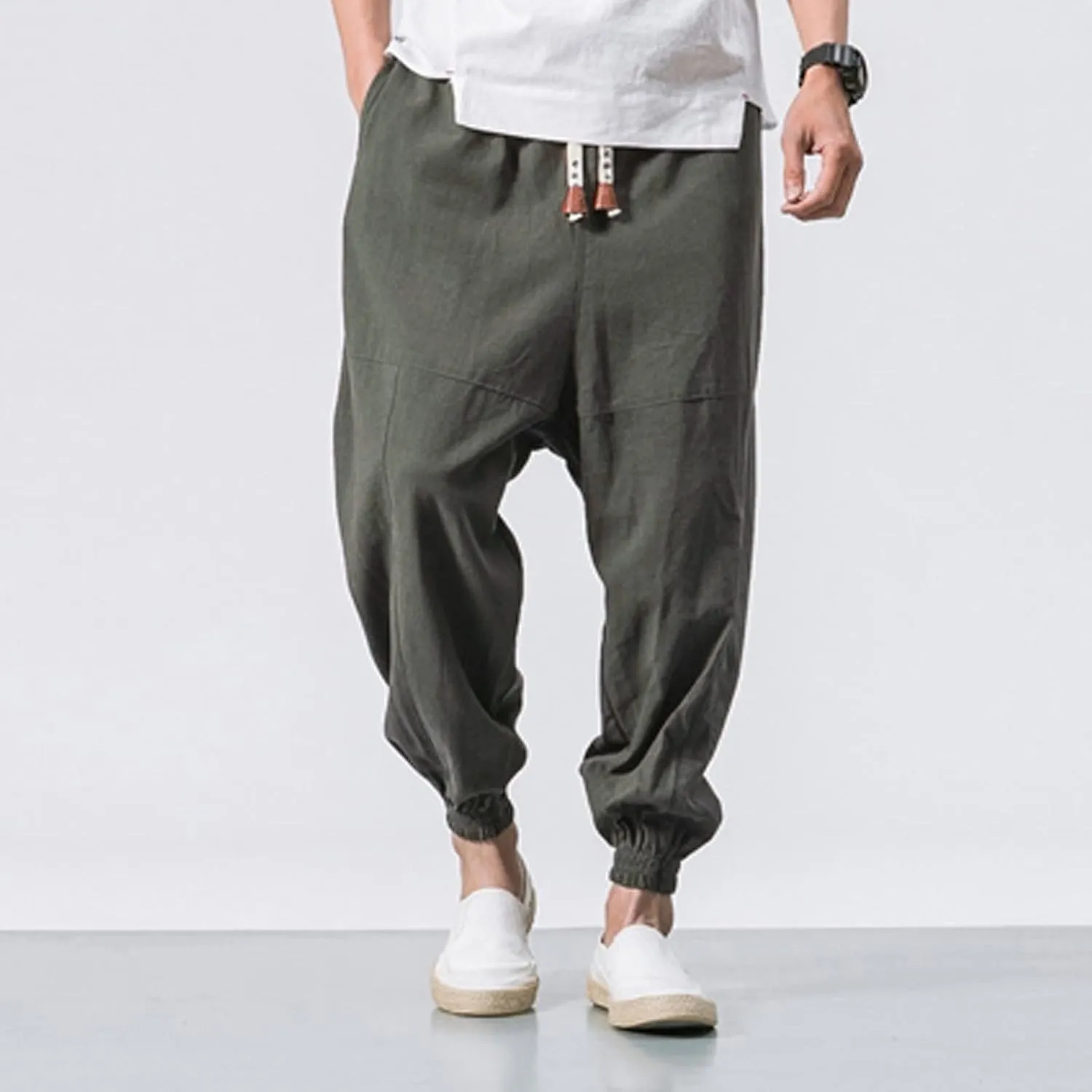 Cargo Sweatpants for Men Mens Lounge Pants Elastic Waist Running Joggers Men's Heavyweight Cargo Pants Elastic Waist