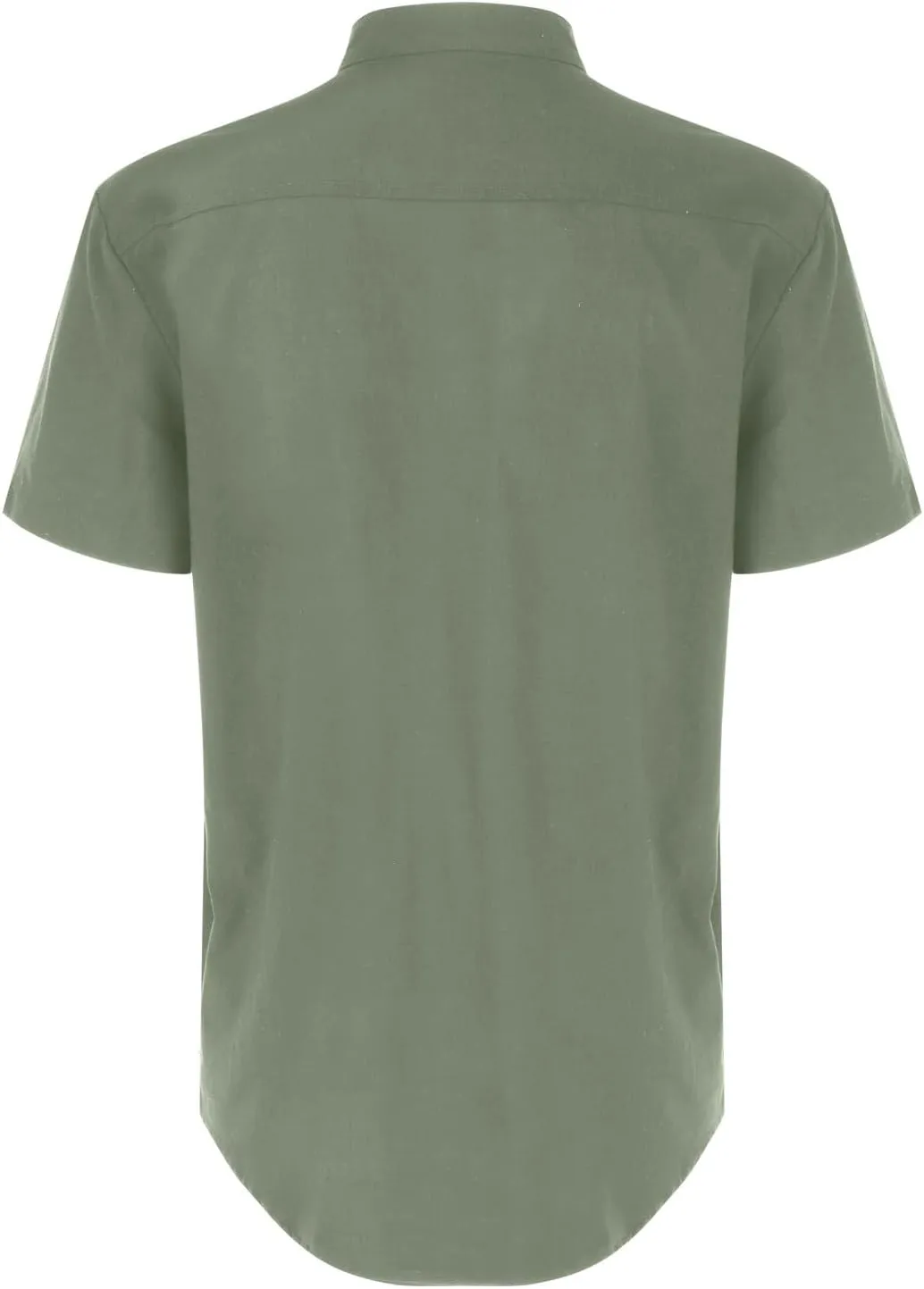 Casual Button Down Shirts for Men Banded Collar Short Sleeve T Shirt Regular Fit Summer Cuban Beach Tops with Pocket