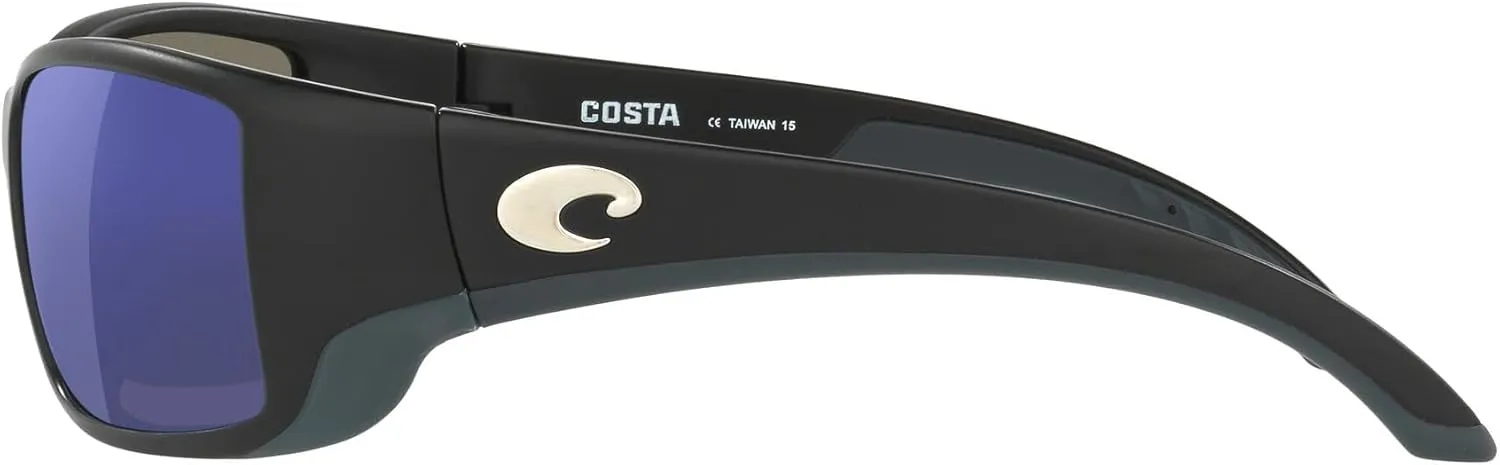 Costa Del Mar Men's Blackfin Polarized Round Sunglasses