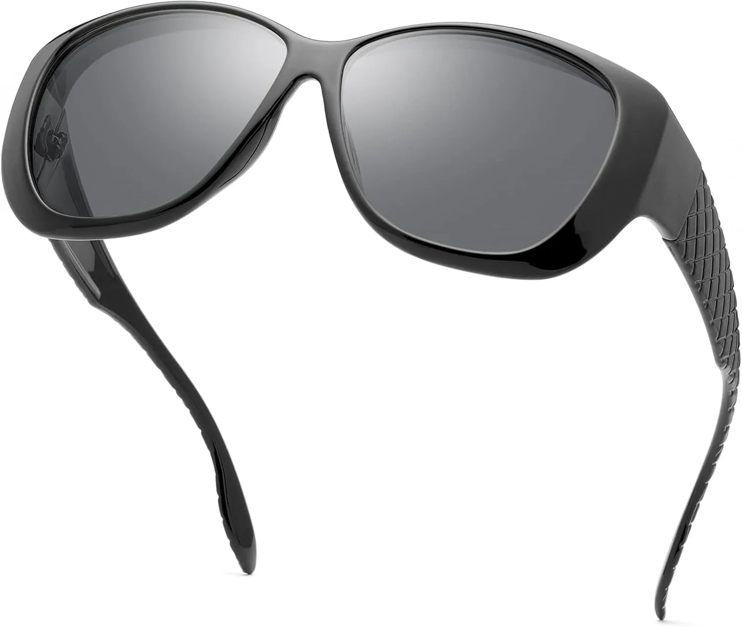 Driving Glasses Fit Over Prescription Glasses Anti Glare Polarized Wrap Around Night Vision Glasses for Men Women
