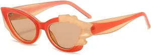 Fashion Cat Eye Sunglasses Women Vintage Gradients Lens Frame Luxury Eyewear UV400