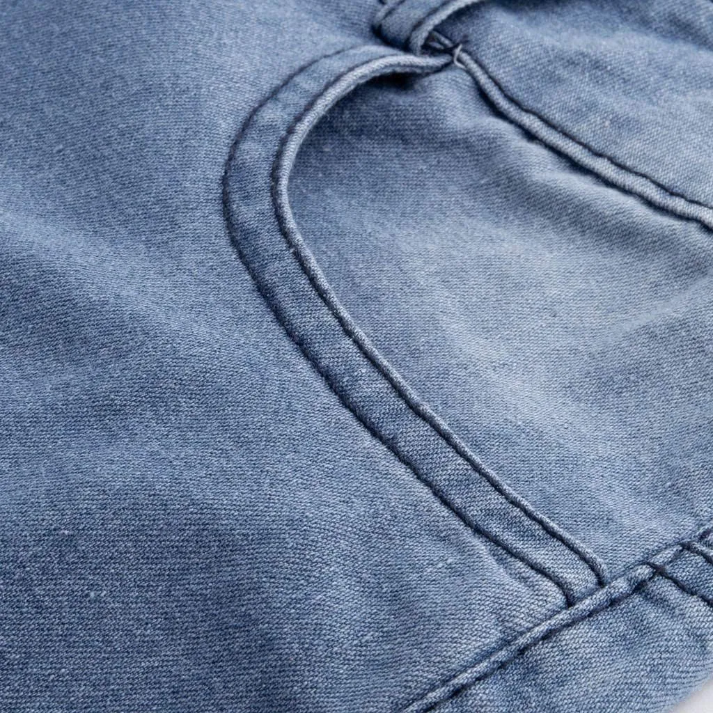 Flared Jeans for Women 70s High Waisted Jeans Lightweight Denim Embroidered Pants Bootcut Bell Bottom Jeans