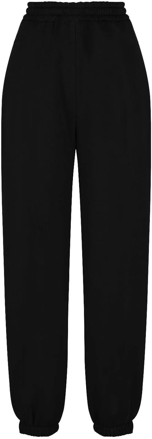 Fleece Womens Joggers with Pockets Loose Sweatpants High Waisted Sweat Pants Athletic Ankle Pull on Jogger Pants
