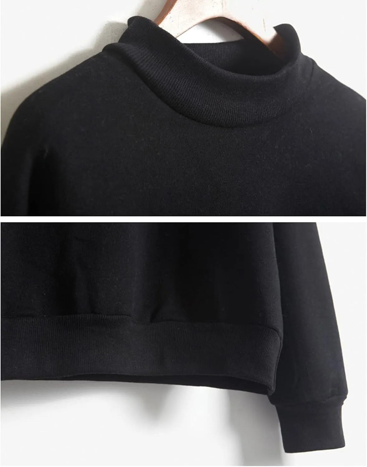GIERIDUC Sweatshirt for Women Oversized Letter Print Fleece Crew Neck Pullover Casual Comfy Fall Fashion Teen Girl Hoodies