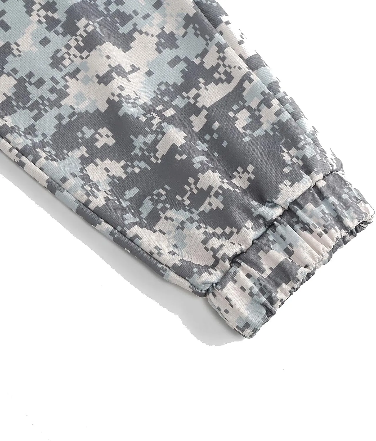 GRAJTCIN Casual Camo Joggers Sweatpants for Men Lightweight Hiking Outdoor Sweatpants Streetwear Pants for Men