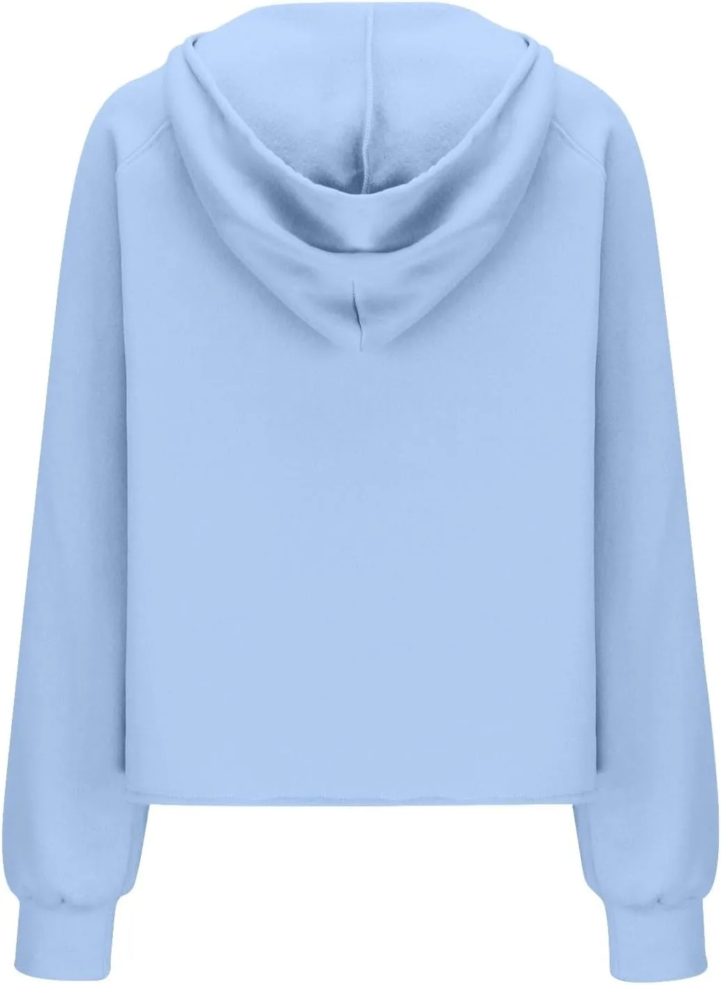 Hoodies for Women Quarter Zip Pullover Cropped Hoodies Long Sleeve Fleece Casual Half Zip Sweatshirts Fall Outfits Clothes