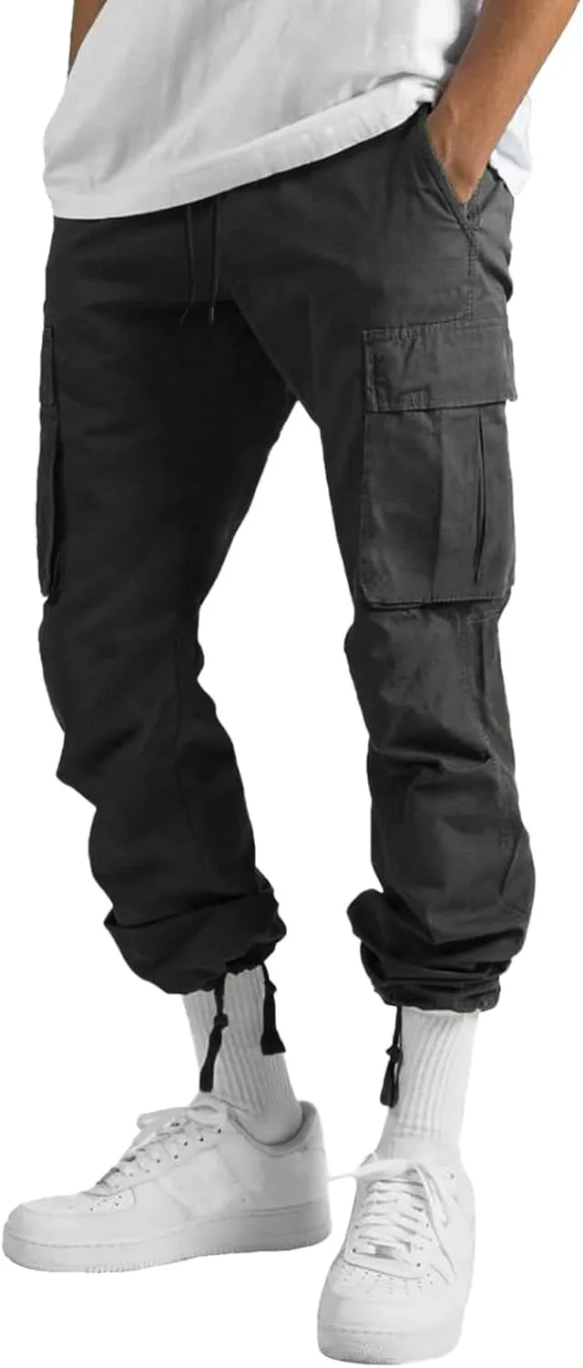 LCMTWX Mens Sweatpants Pants Casual Jogging Sports Elastic with Pockets Men's Men's Pants Drawstring Joggers