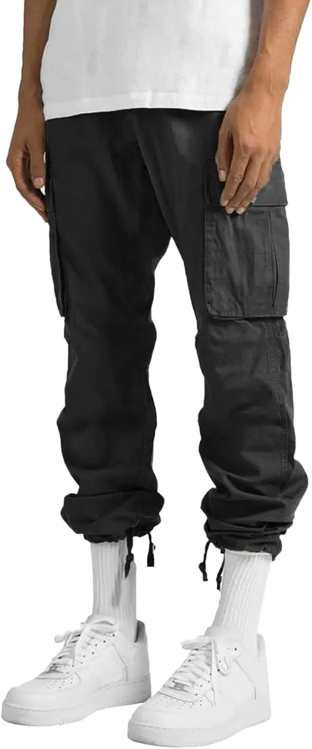 LCMTWX Mens Sweatpants Pants Casual Jogging Sports Elastic with Pockets Men's Men's Pants Drawstring Joggers