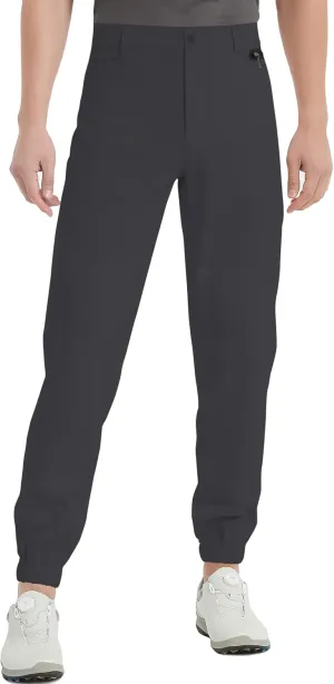 Lesmart Men’s Golf Pants Joggers Stretch Lightweight Slim Fit Workout Casual Pants with Pockets
