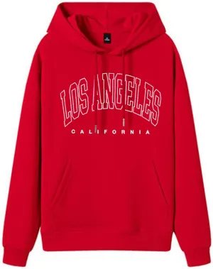 Letter Graphic Printed Hoodies for Women Oversized Long Sleeve Casual Drawstring Fall Pullover Sweatshirt Blouses Hoodie Blanket for Women,A36 Red,XL