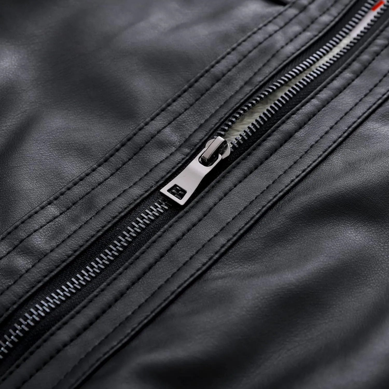 LJYH Boys Leather Jackets New Spring Children Collar Motorcycle Faux Leather Zipper Coats