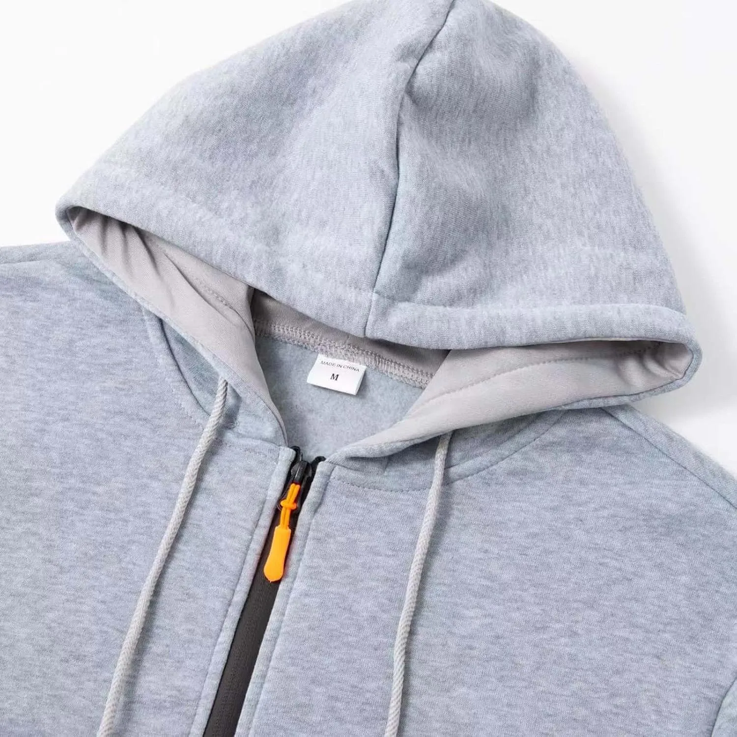 Men Hoodies Lightweight Gym Jackets with Pockets Full Zip Long Sleeve Sweatshirt Sports Hooded Pullover Outerwear