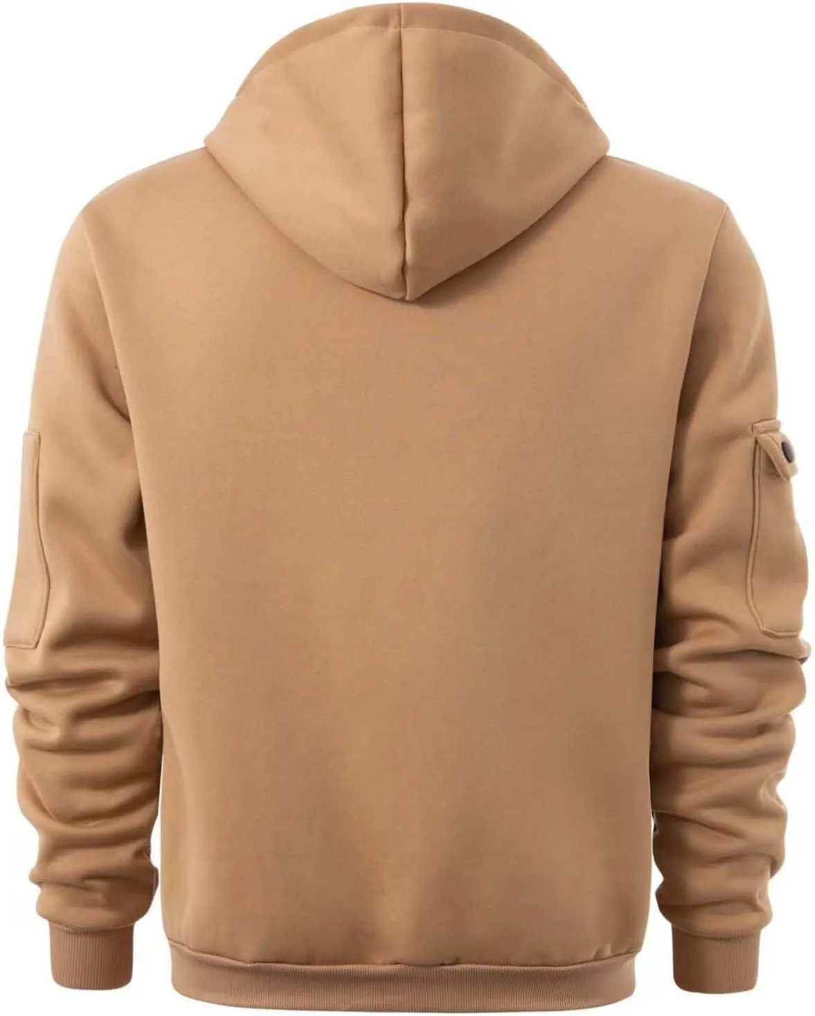 Men Hoodies Lightweight Gym Jackets with Pockets Full Zip Long Sleeve Sweatshirt Sports Hooded Pullover Outerwear