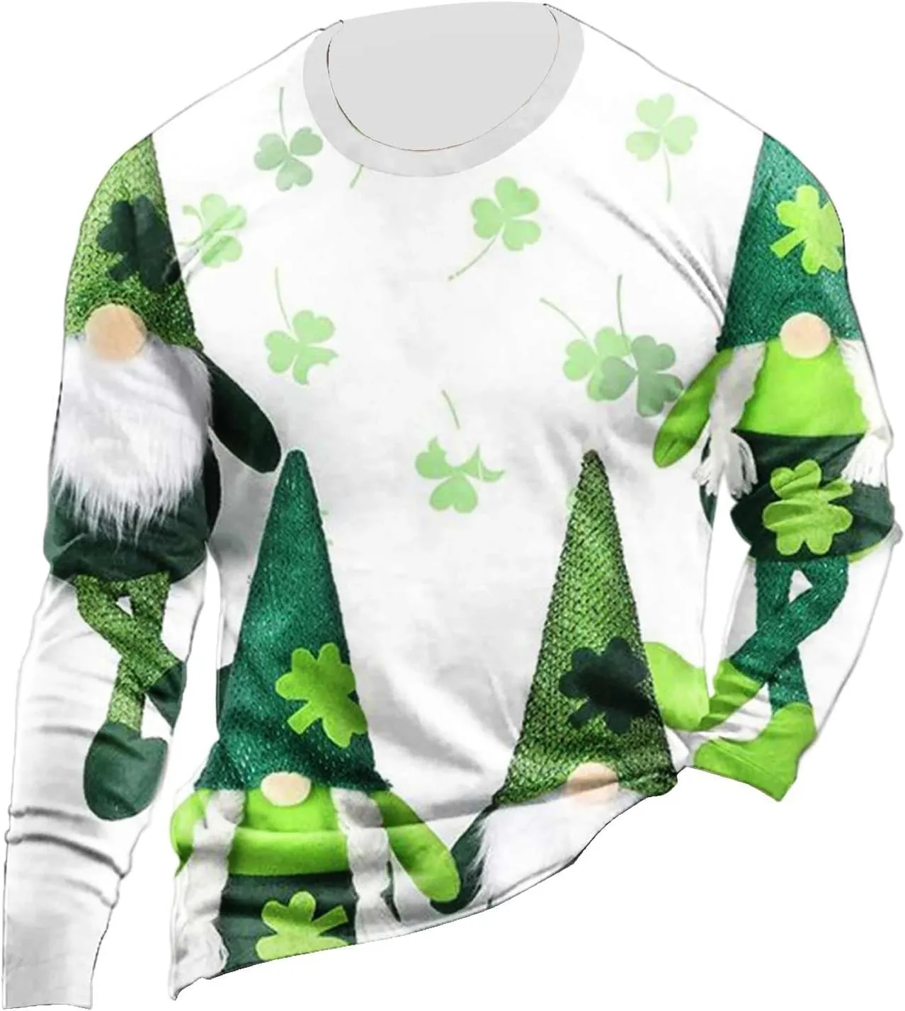Men's Autumn And Winter Tops Halloween Themed And Thick Long Sleeved Sweater Cool Sweatshirts Halloween Long Sleeve