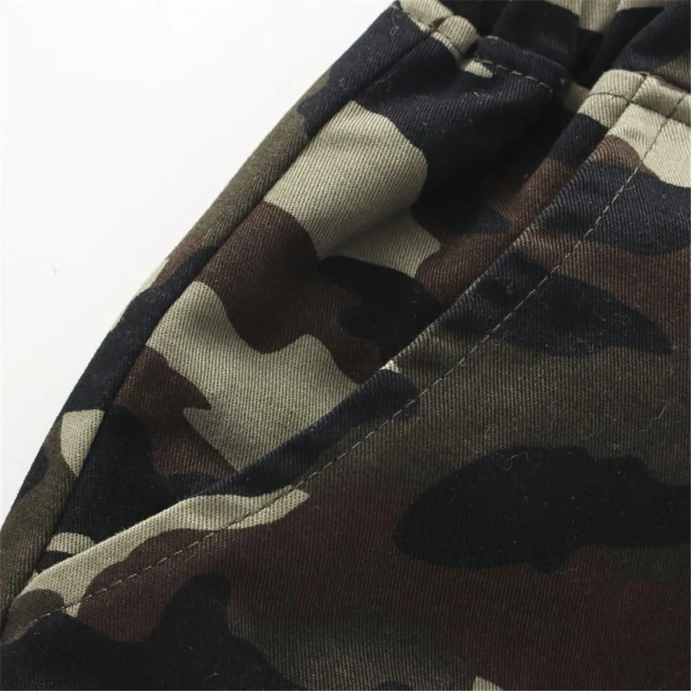 Mens Camo Joggers Pants Drawstring Casual Camouflage Jogger Sweatpants Sport Stretch Trousers Slim fit…