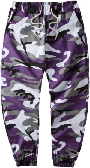 Mens Camo Joggers Pants Drawstring Casual Camouflage Jogger Sweatpants Sport Stretch Trousers Slim fit…