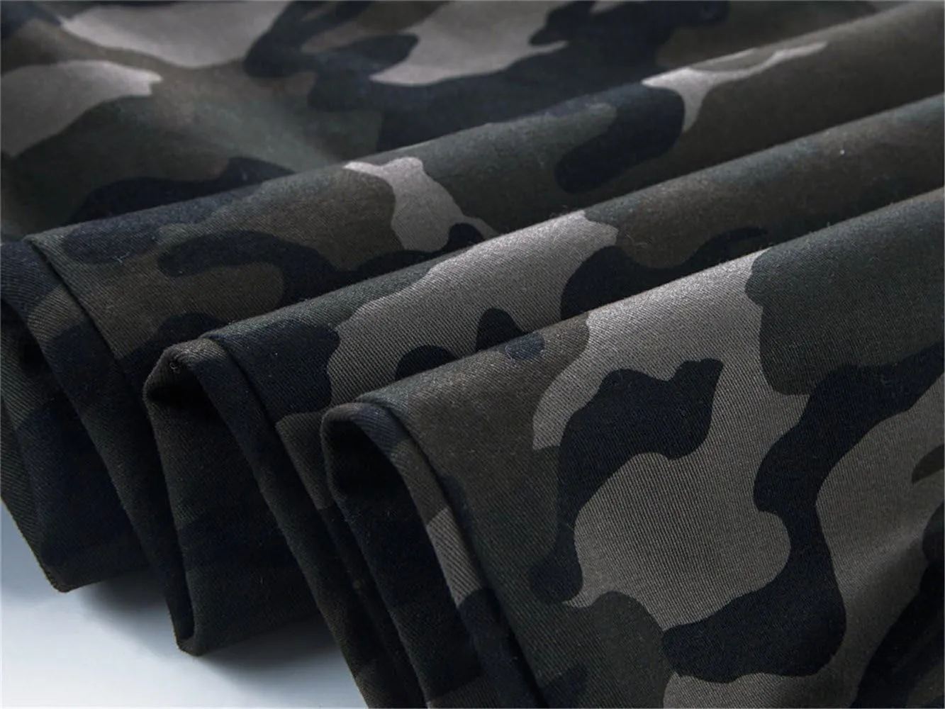 Mens Camo Joggers Pants Drawstring Casual Camouflage Jogger Sweatpants Sport Stretch Trousers Slim fit…