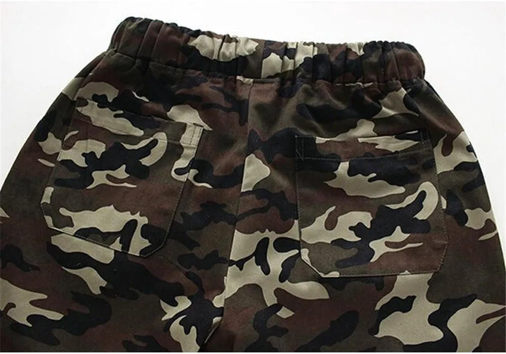 Mens Camo Joggers Pants Drawstring Casual Camouflage Jogger Sweatpants Sport Stretch Trousers Slim fit…