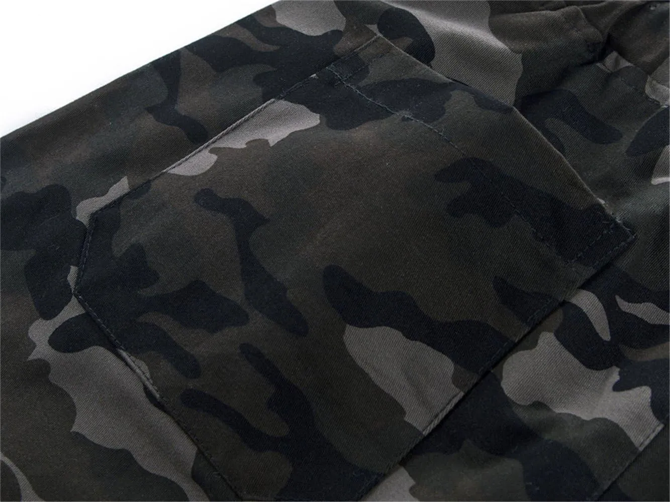 Mens Camo Joggers Pants Drawstring Casual Camouflage Jogger Sweatpants Sport Stretch Trousers Slim fit…