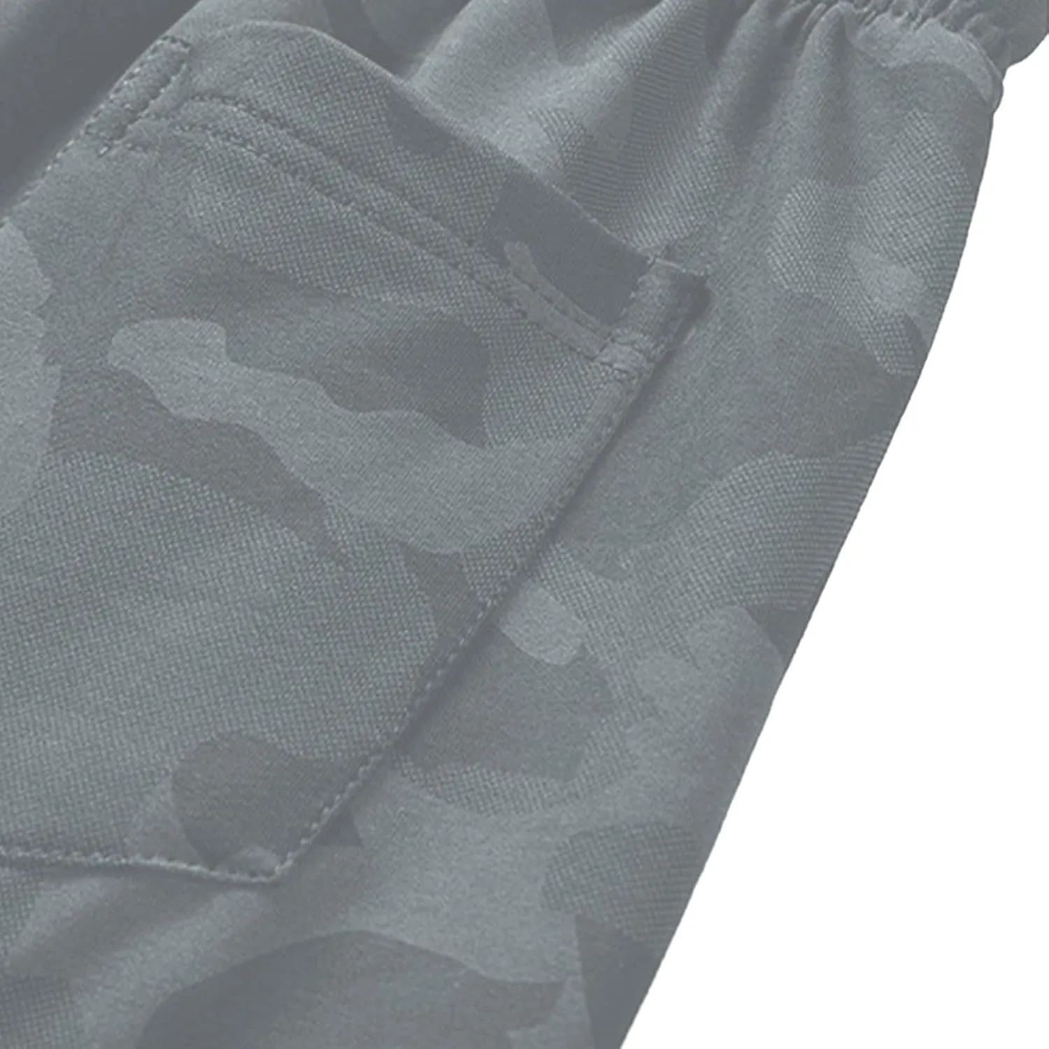 Mens Camo Joggers with Zipper Pocket Plus Size Athletic Pants Workout Trousers Sports Sweatpants Fleece Lined Pants