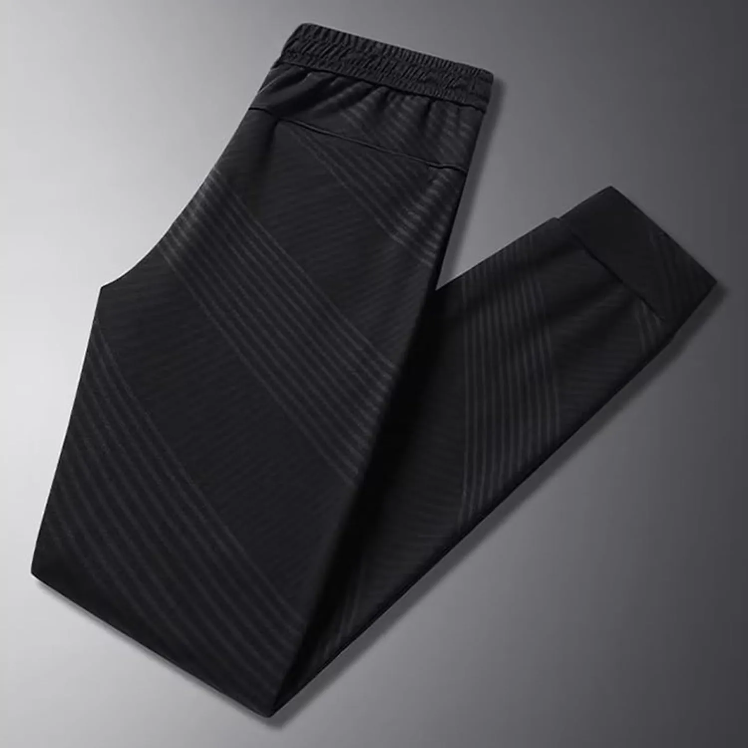 Men's Casual Sweatpants Drawstring Joggers Running Workout Gym Track Golf Pants Business Trousers with Pocket