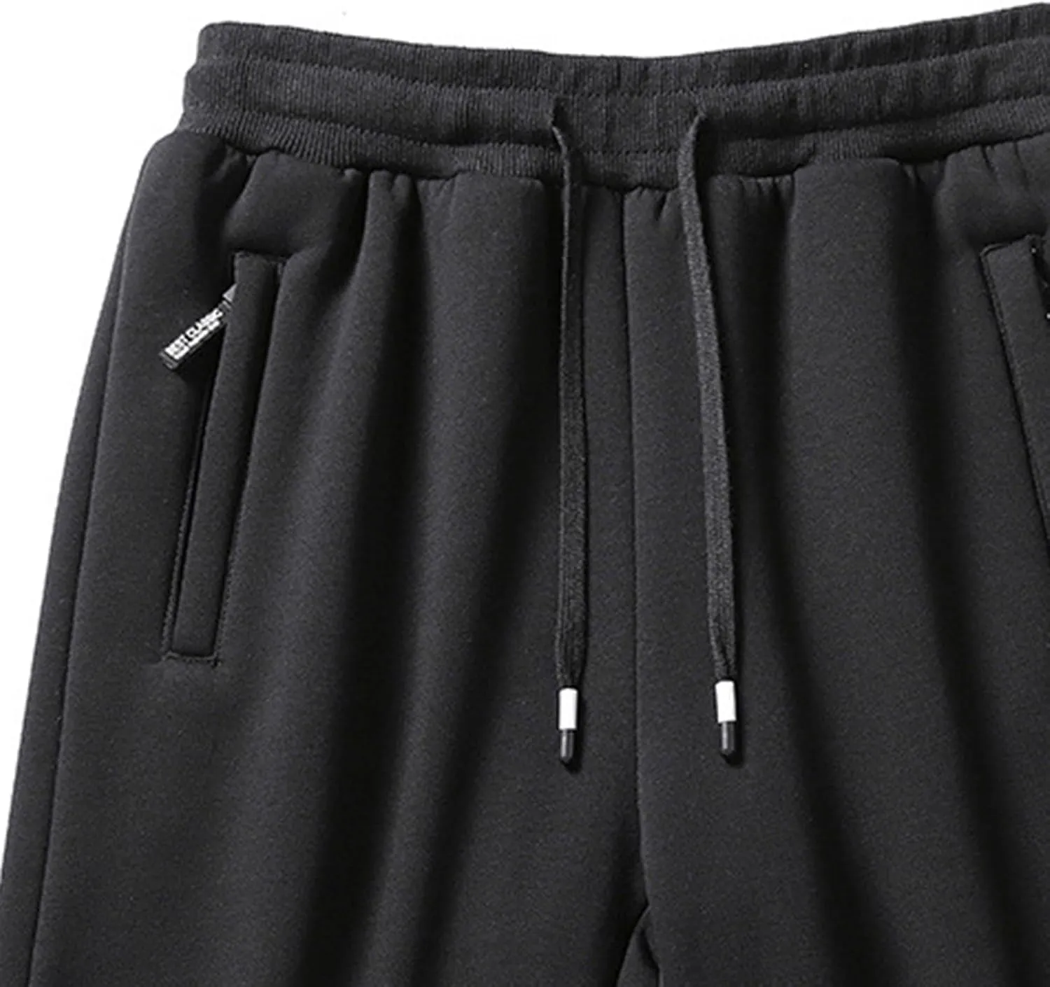 Men's Casual Sweatpants Drawstring Joggers Running Workout Gym Track Golf Pants Business Trousers with Pocket
