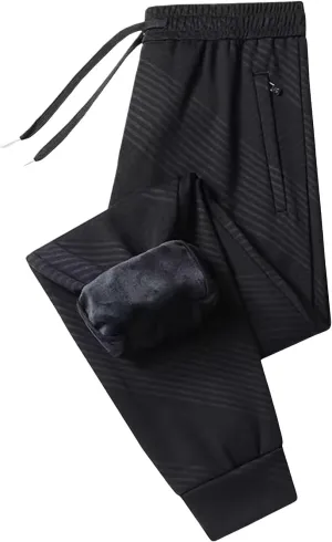 Men's Casual Sweatpants Drawstring Joggers Running Workout Gym Track Golf Pants Business Trousers with Pocket