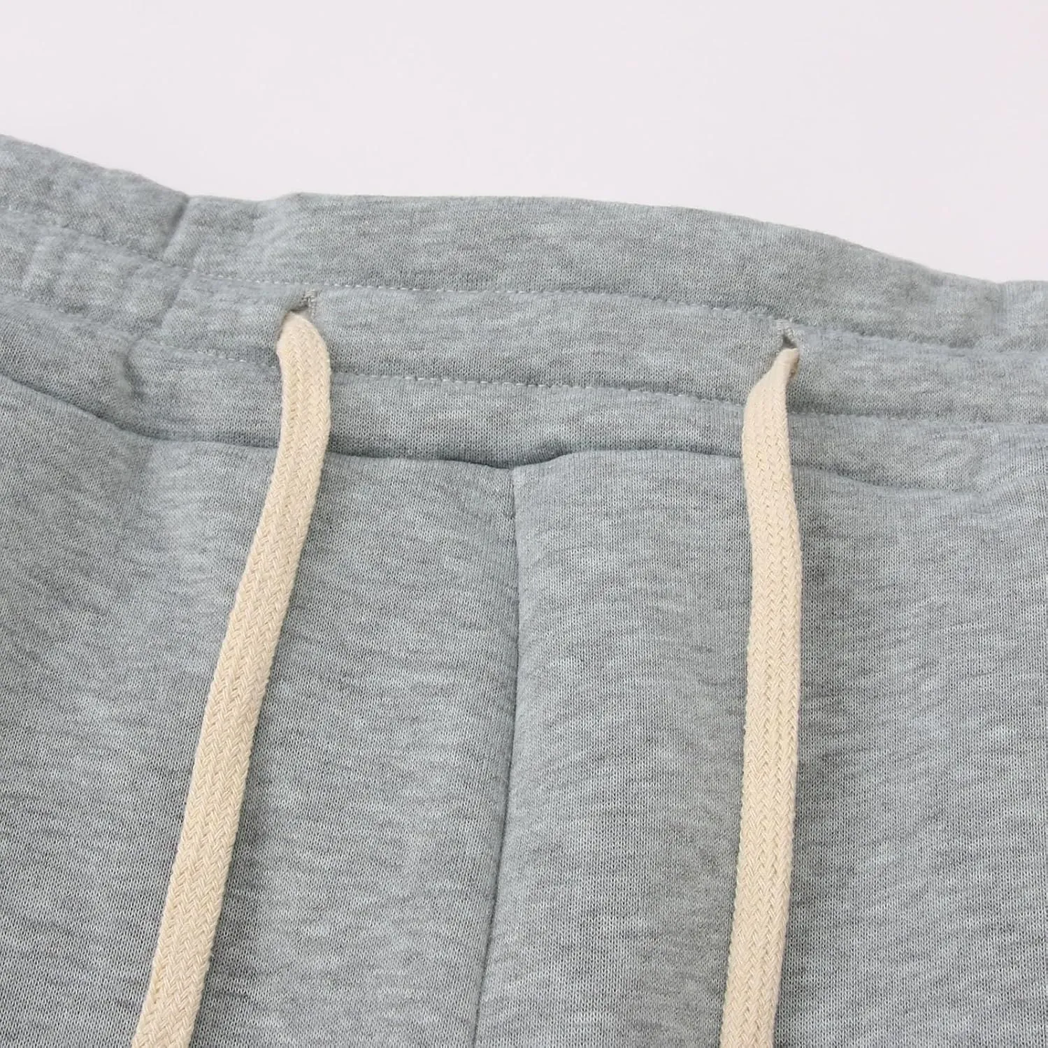 Mens Fleece Sweatpants Baggy Cargo Sweatpants with Pockets Elastic Waist Drawstring Joggers Trousers