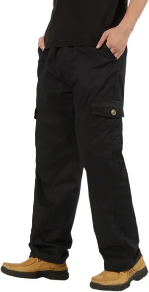 Mens Sweatpants with Pockets Big and Tall Drawstring Sports Jogger Men's Cargo Sweatpants Lightweight Mens Work Pants