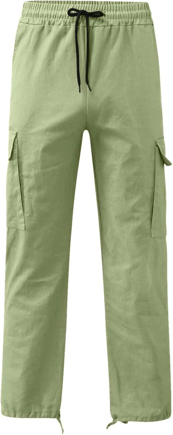 Mens Sweatpants with Pockets Big and Tall for Men Loose Fit Drawstring Pockets Sweatpants Athletic Workout Sweat Pants