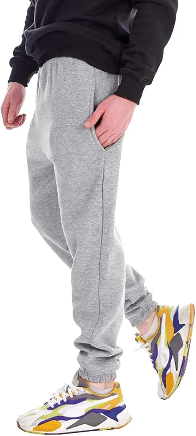 Mens Workout Cargo Sweatpants Ripstop Cargo Pants Lightweight Cotton Jogger Work Pants 6 Pocket Full Outdoor Casual
