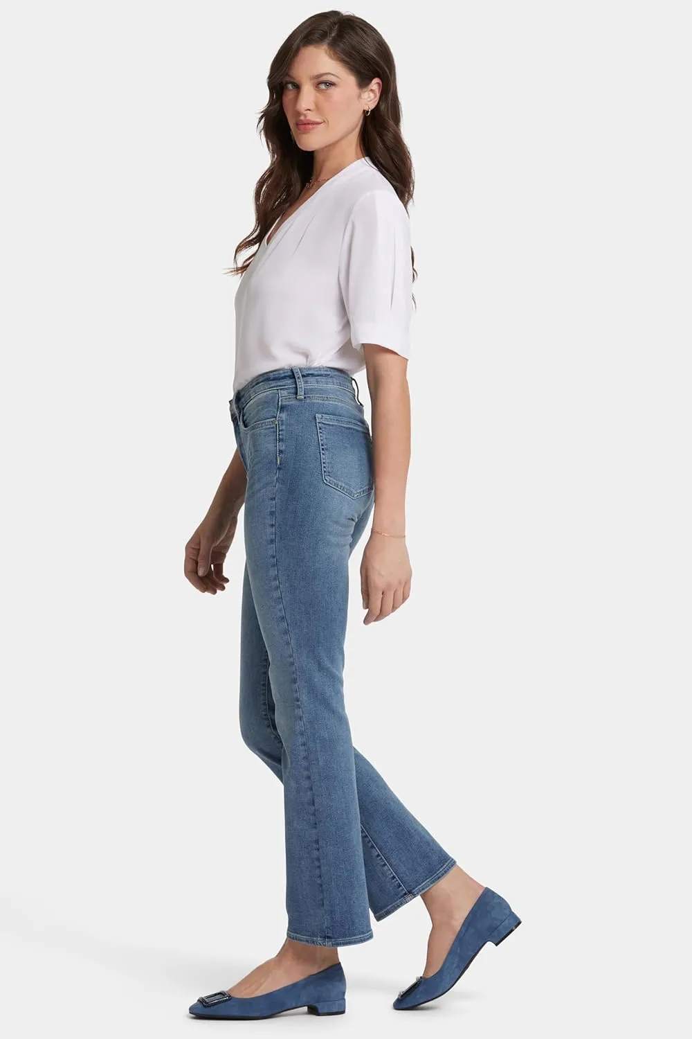 NYDJ Women's Petite Barbara Bootcut Jeans