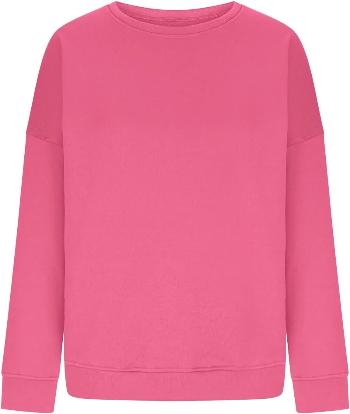 Oversized Crewneck Sweatshirts Women Long Sleeve Fleece Pullover Tops Fall Y2k Sweater Cute Hoodies for Teen Girls