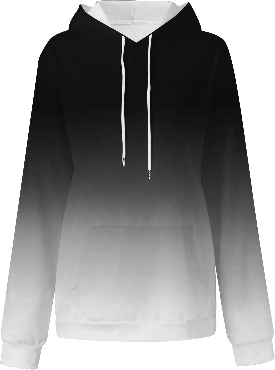 Oversized Hoodies Sweatshirt For Women Fall Trendy 2023 Teen Girls y2k Clothes Long Sleeve Gradient Pullover Hoodie