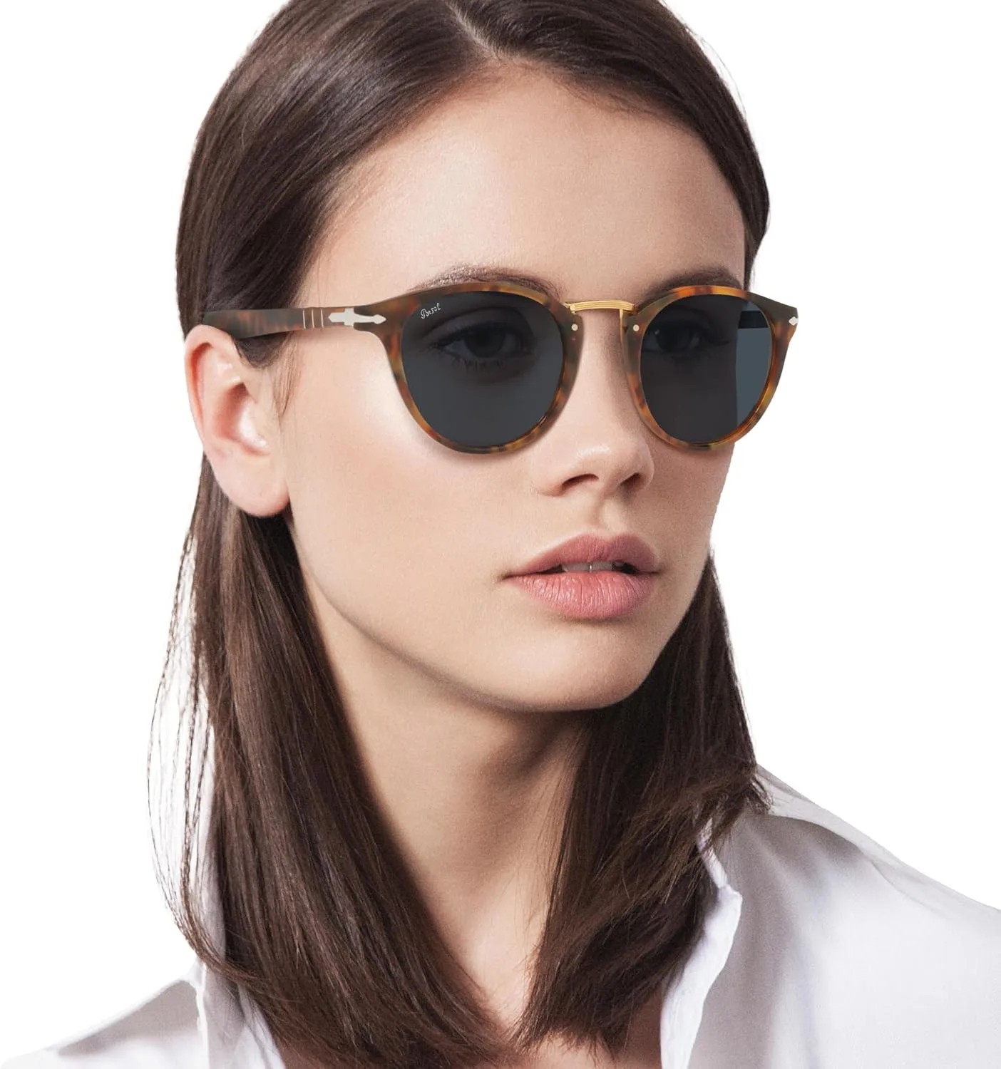 Persol PO3108S Round Sunglasses