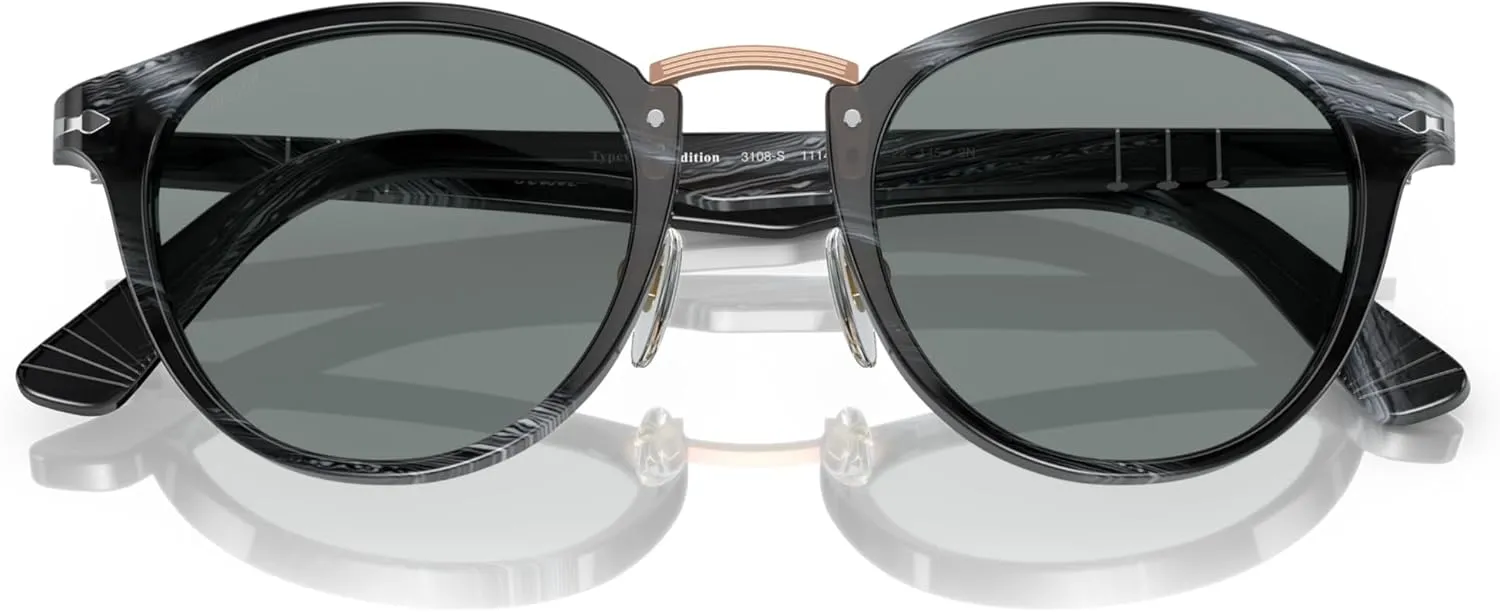 Persol PO3108S Round Sunglasses