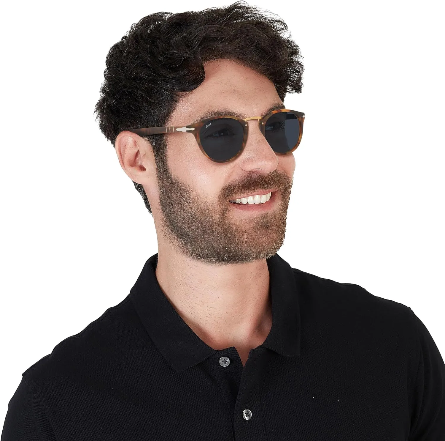 Persol PO3108S Round Sunglasses